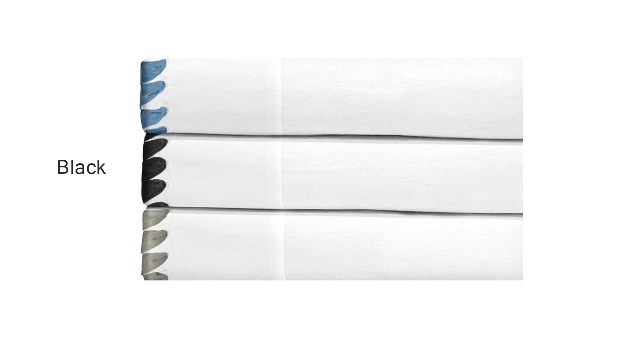 HARBOR QUEEN SHEET SET BLACK