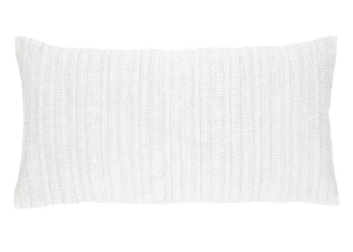 ISAAC 16X22 PILLOW WHITE