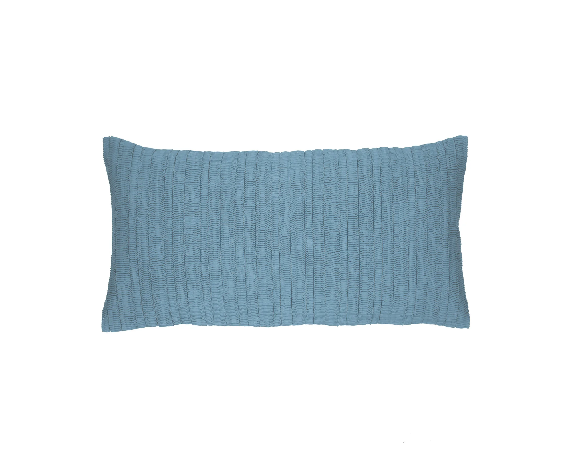 ISAAC 16X22 PILLOW OCEAN BLUE