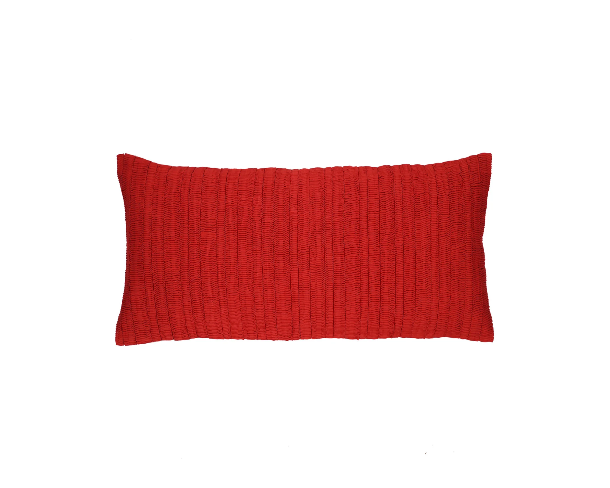 ISAAC 16X22 PILLOW BRICK RED