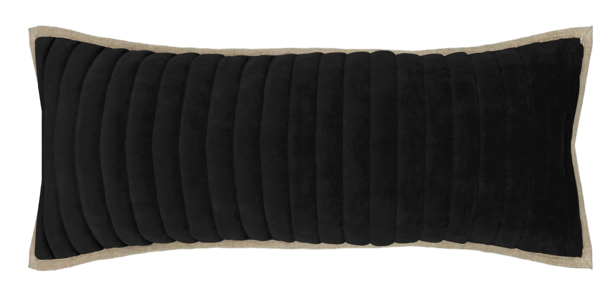 LENNON LUMBAR SHAM BLACK