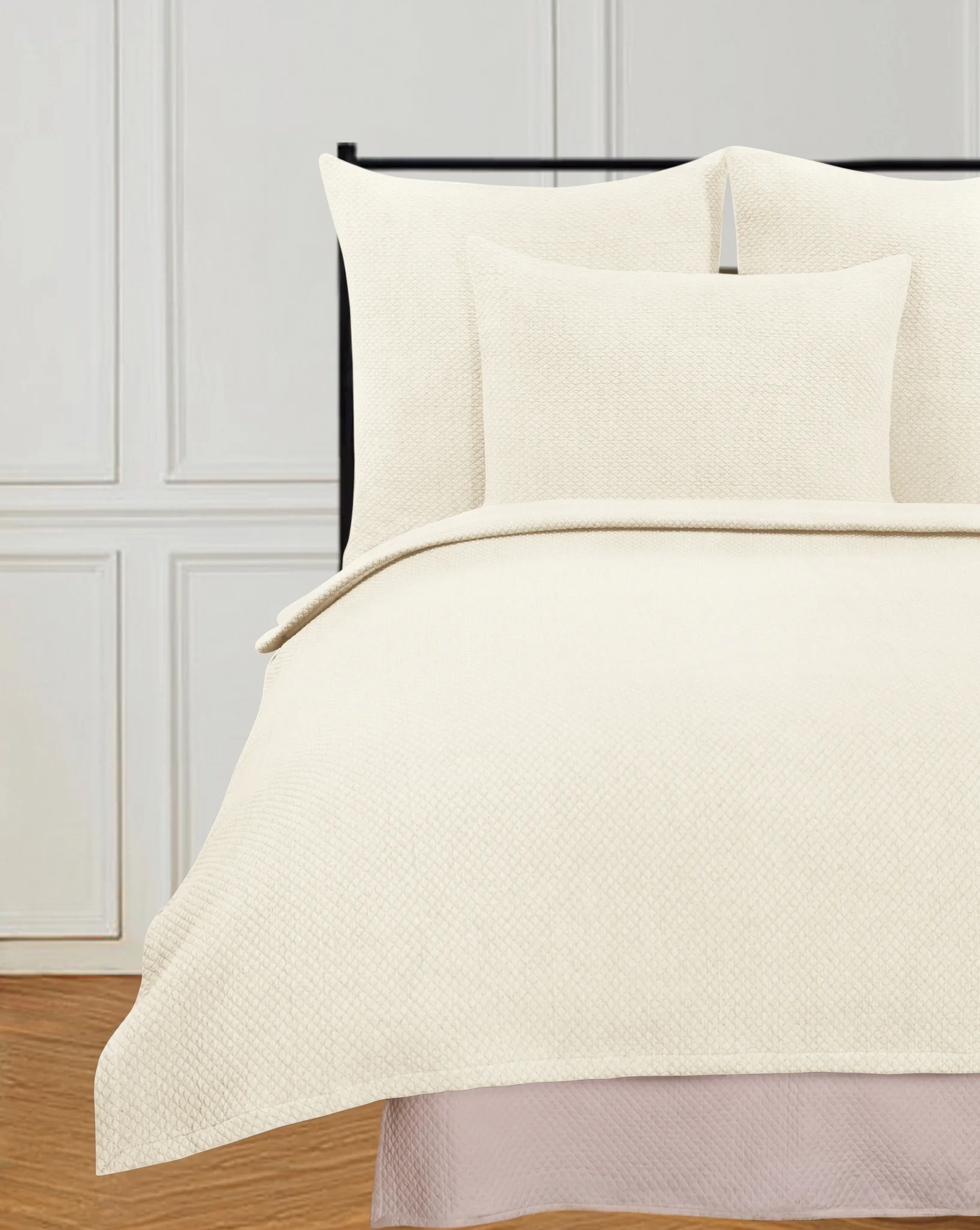 MATEO TWIN COVERLET CREAM