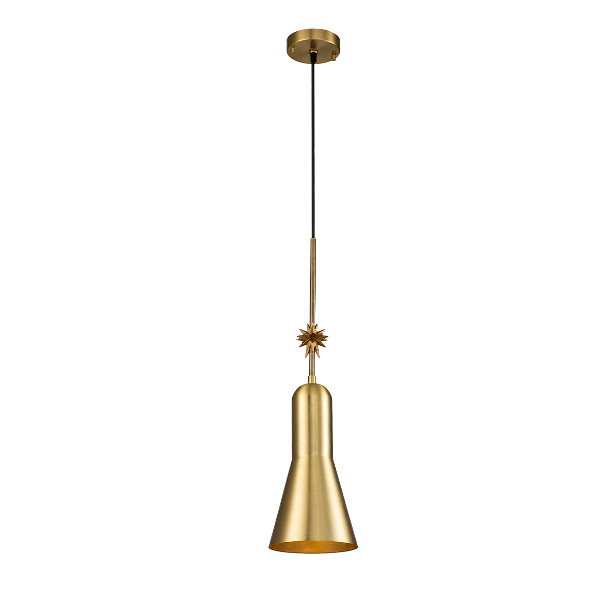 ETOILLE LG BRASS PEND