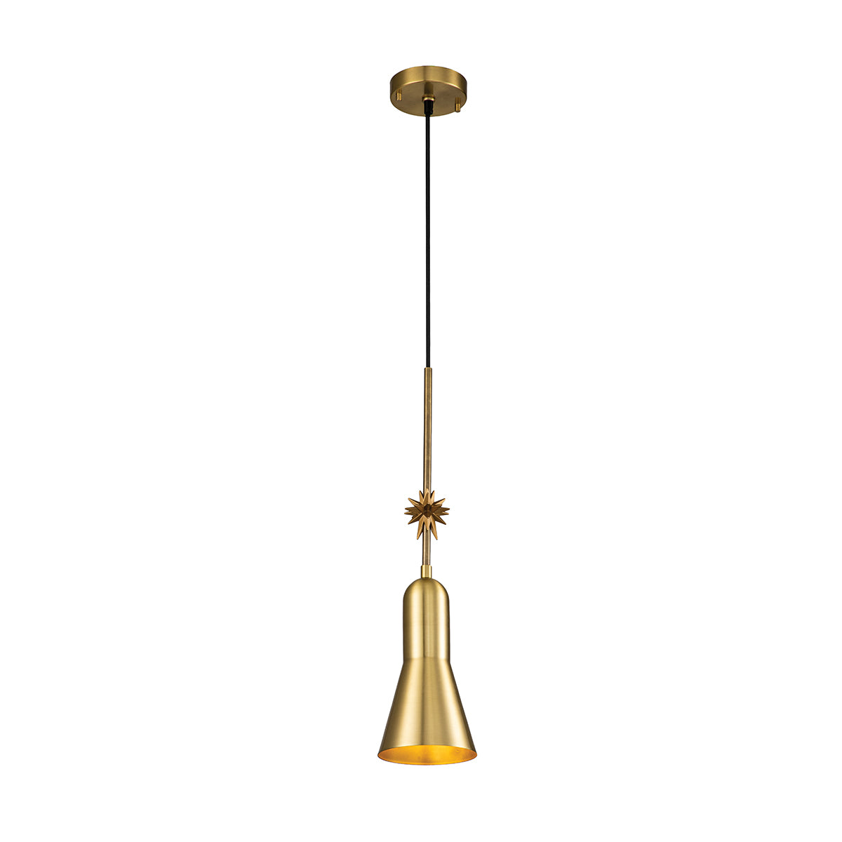 ETOILE SM BRASS PENDANT
