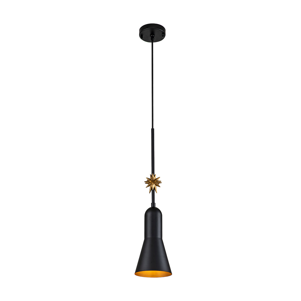 ETOILE SMALL BLK PENDANT