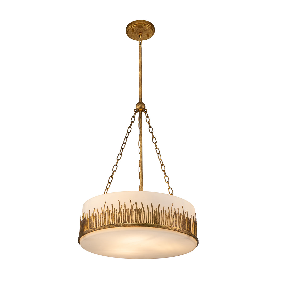 SAWGRASS LG PENDANT GOLD