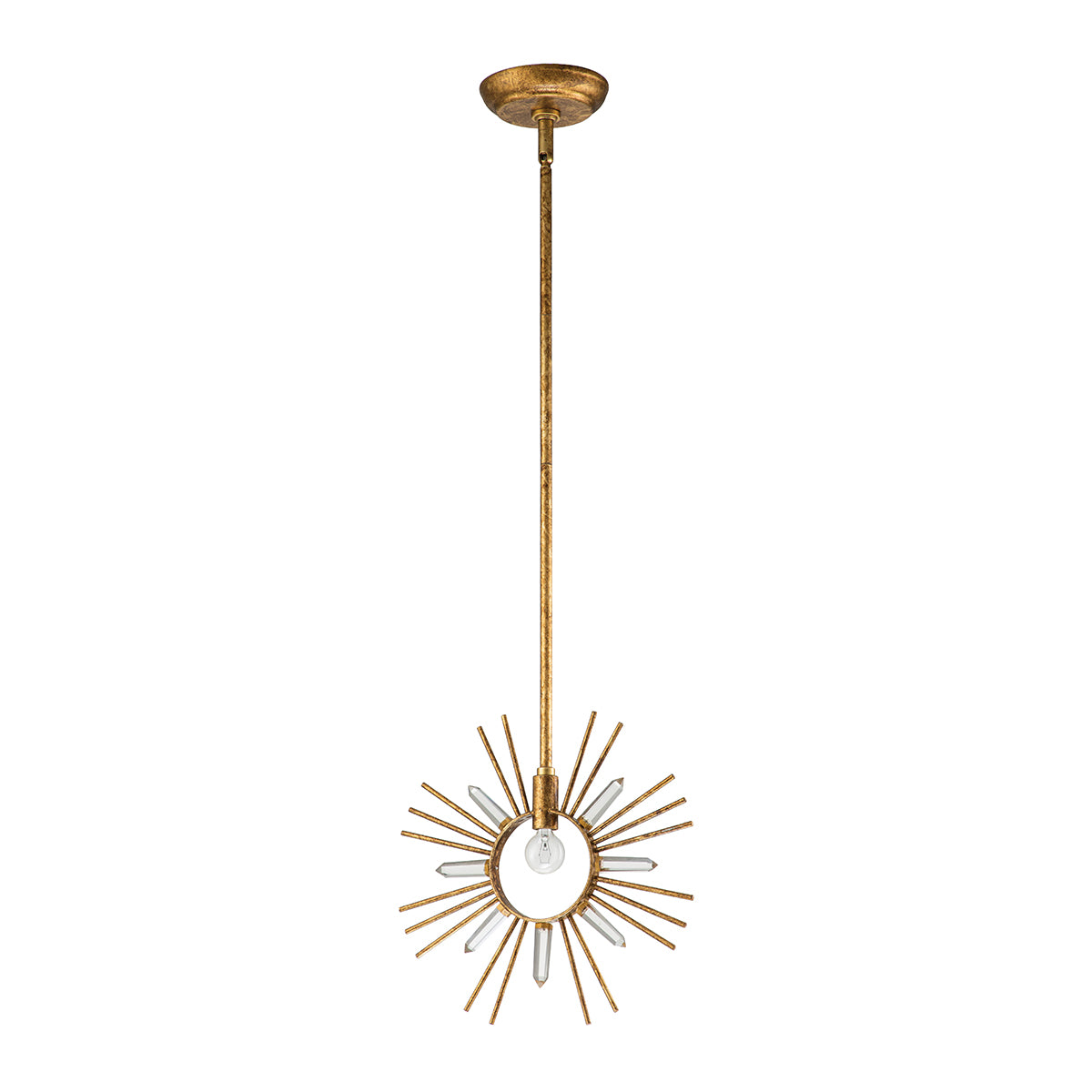 SUN KING 1 PENDANT GOLD