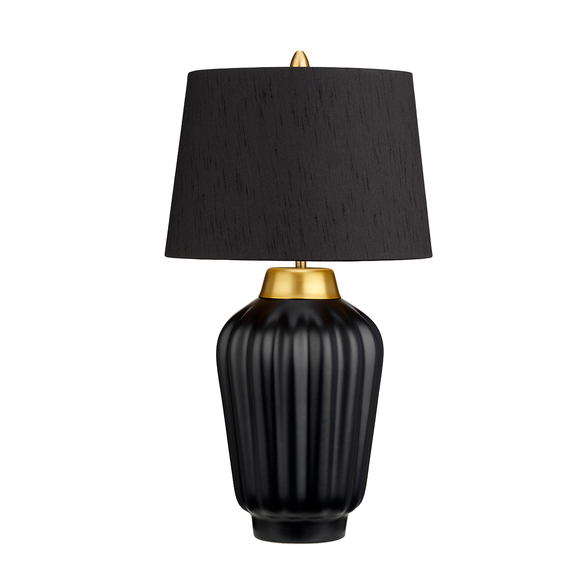 BEXLEY LAMP BLK&BRASS