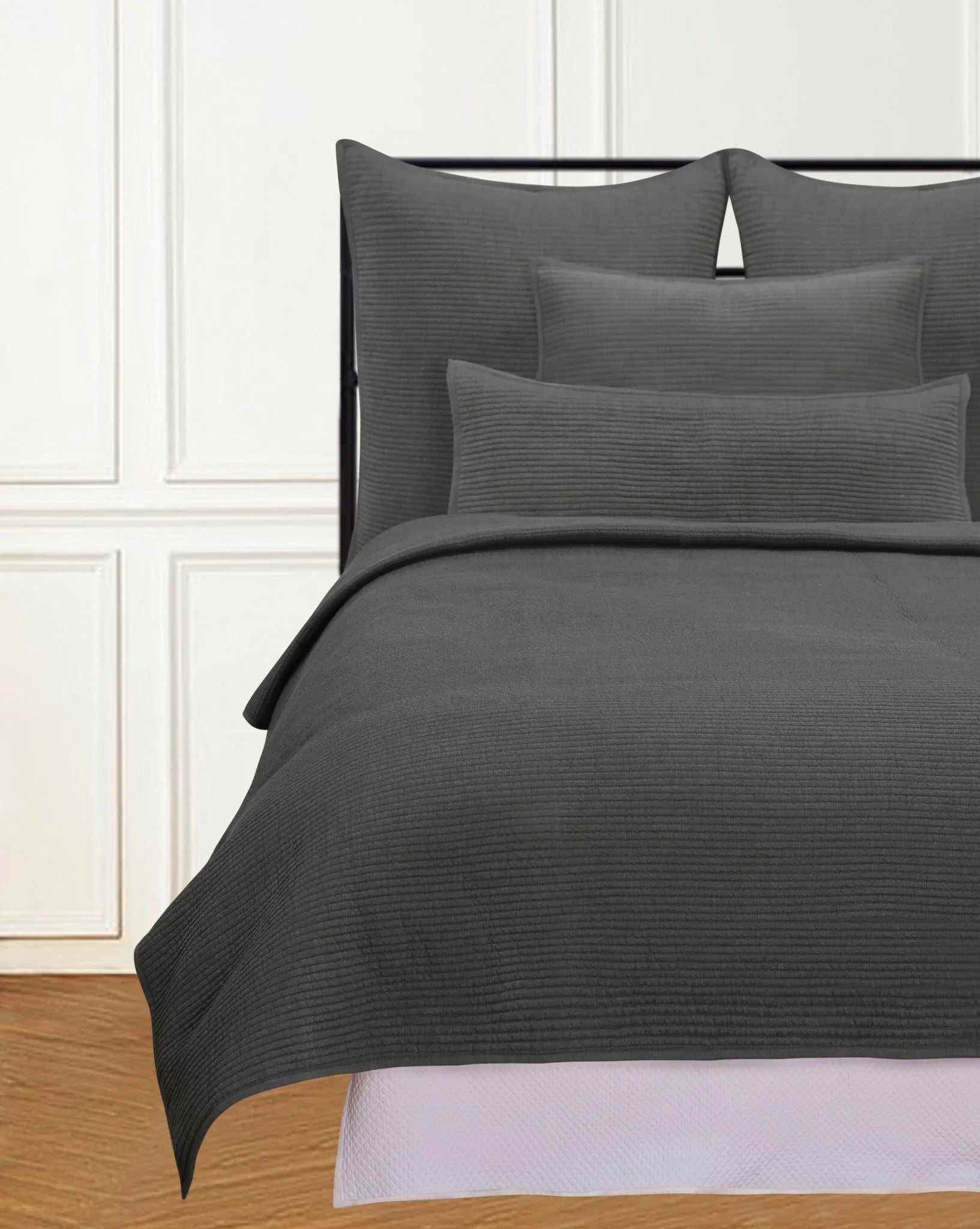 SOREN TWIN QUILT CHARCOAL