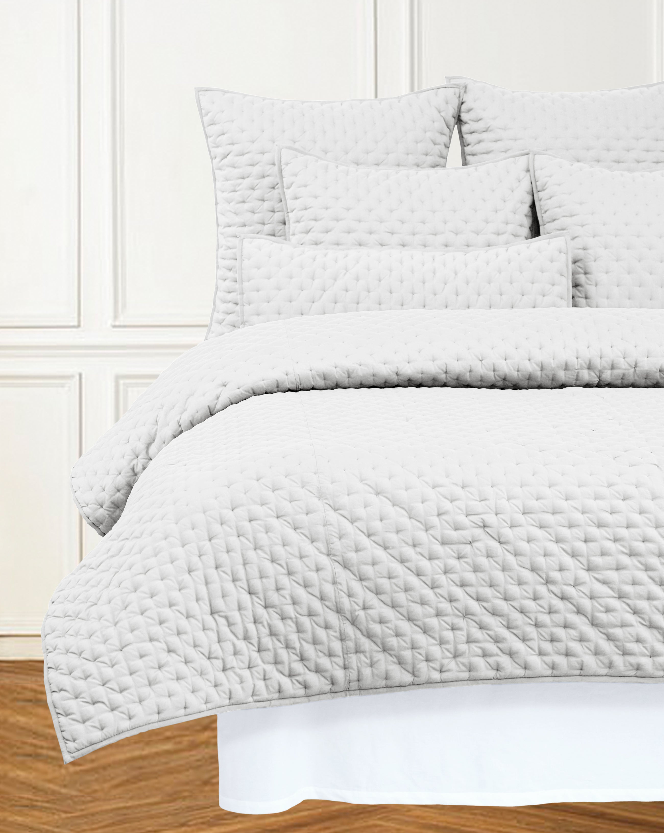 SEAMUS TWIN QUILT WHITE