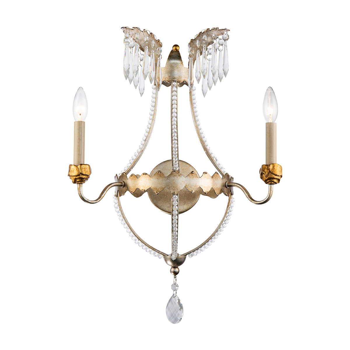 LOUIS SCONCE SILVER&GOLD