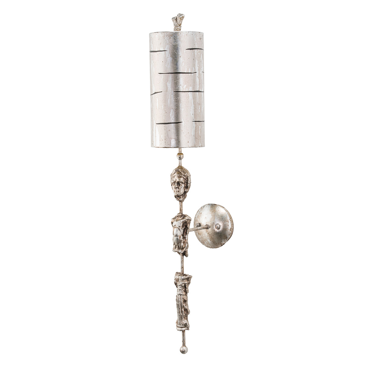 FRAGMENT SILVER SCONCE