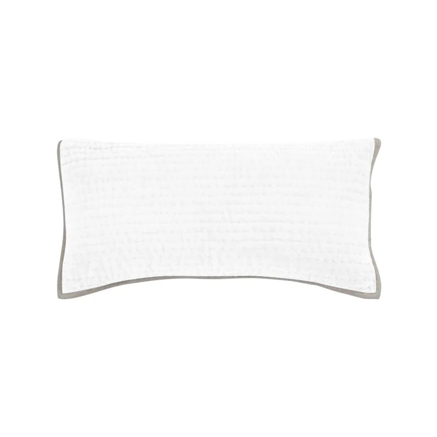 TAYLOR LUMBAR SHAM WHITE