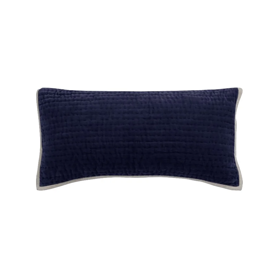 TAYLOR LUMBAR SHAM INDIGO