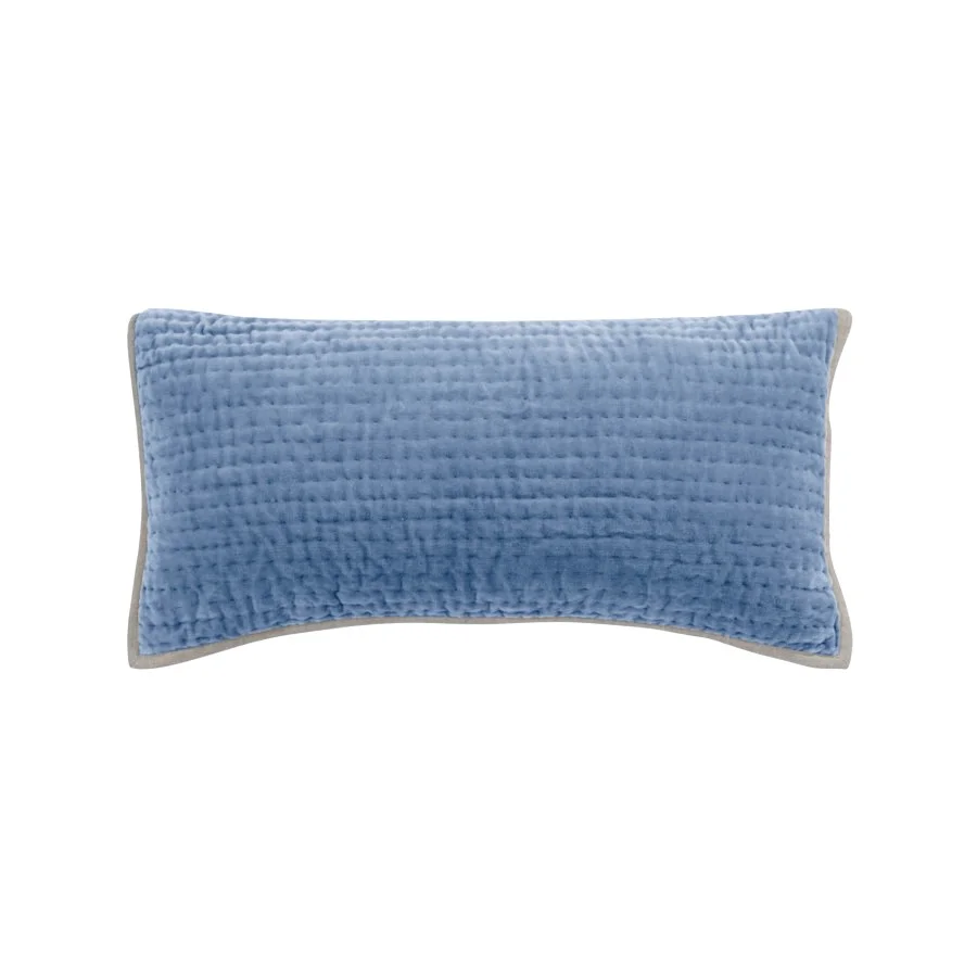 TAYLOR LUMBAR SHAM OCEAN BLUE