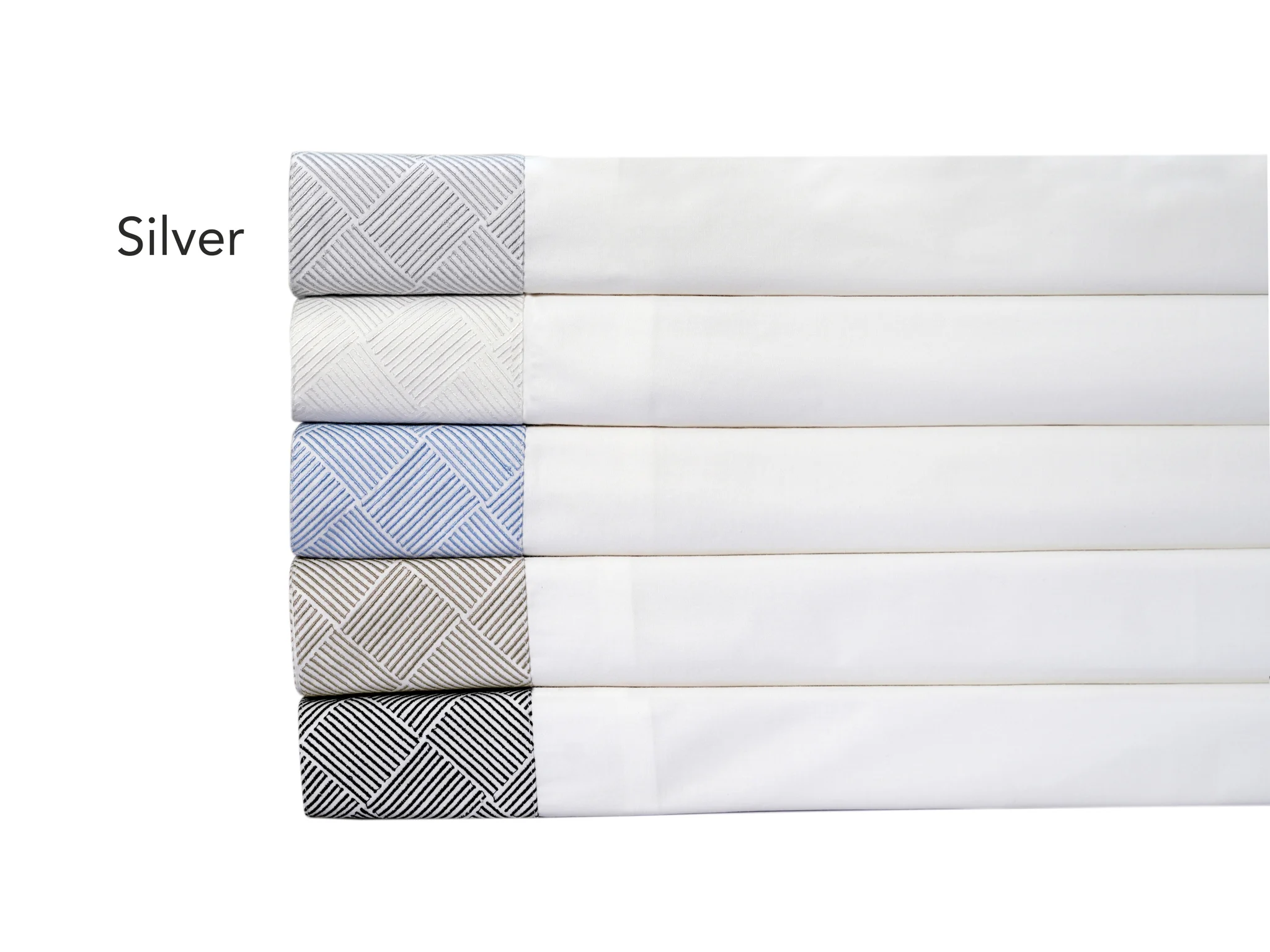 WAYLON KING SHEET SET SILVER
