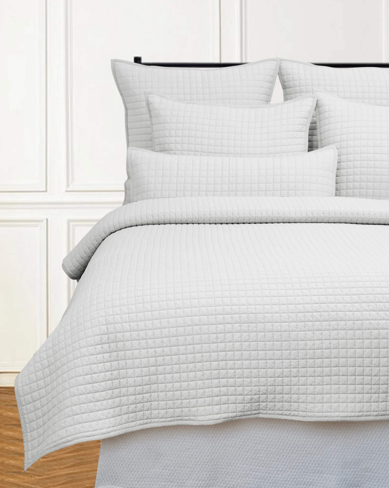 WILLA KING QUILT SOFT SILVER