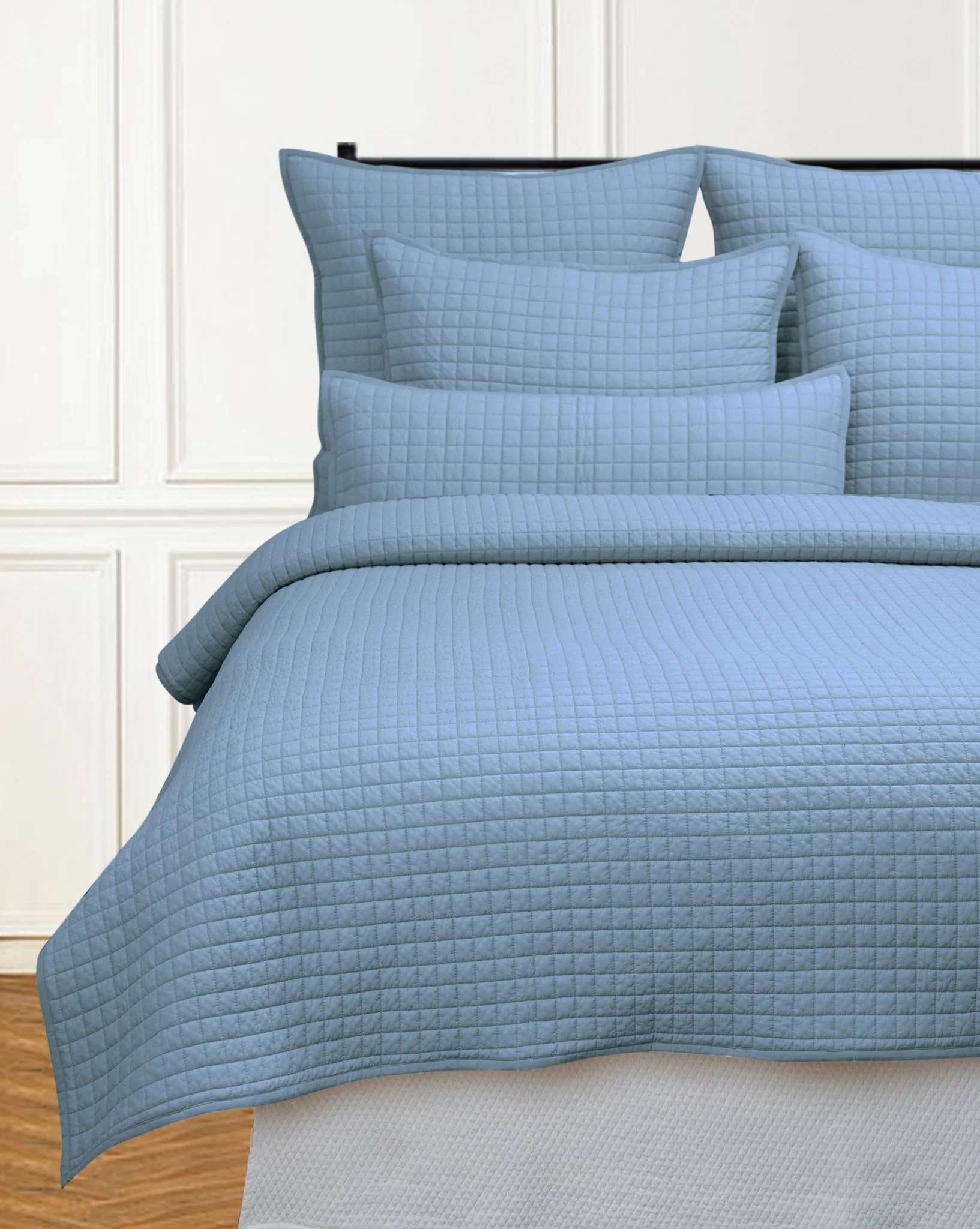 WILLA KING QUILT OCEAN BLUE